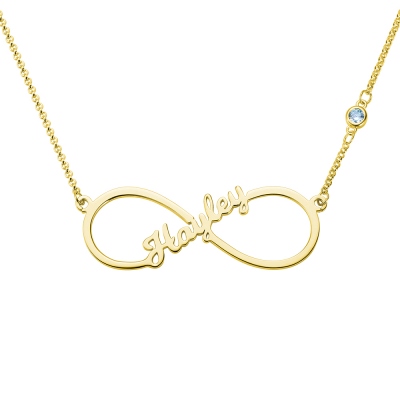 Infinity Name Necklace