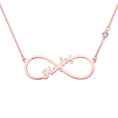 Infinity Name Necklace