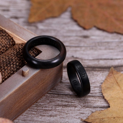 wooden rings