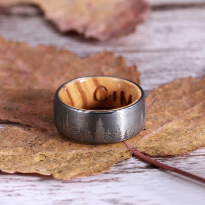 wooden rings