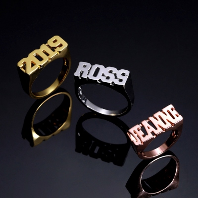Word name ring	