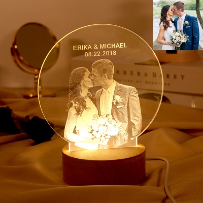 3D Photo Night Light