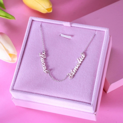  Double Name Necklace