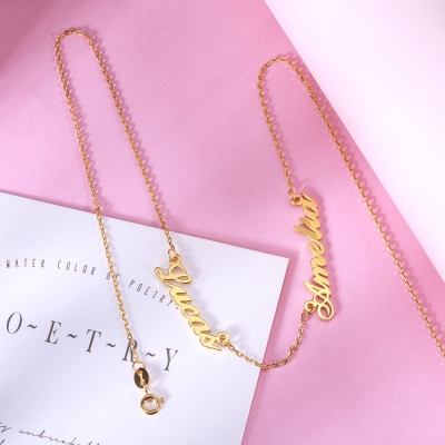 Double Name Necklace