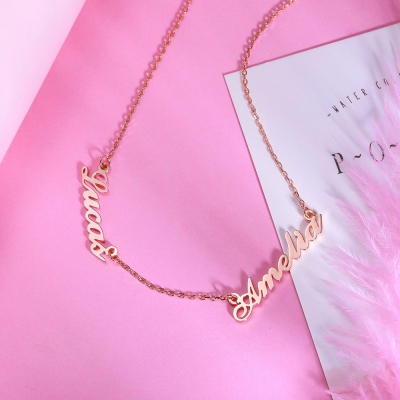  Double Name Necklace
