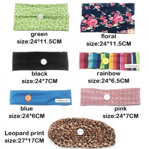 Adult/Doctor/Nurse/Healthcare Worker Headband with Buttons 3 Pack