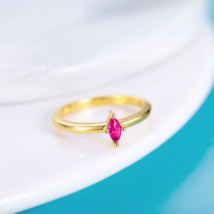 Personalized Birthstone Family Ring for Mother