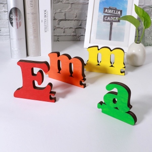 Personalized Wooden Name Puzzle Gift for Toddler