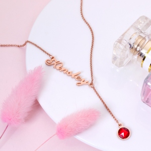 Steering wheel necklace