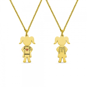 Personalized Super Hero Necklace for Doctor