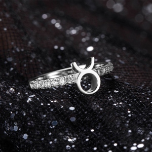 Personalized Constellation Ring with Birthstone