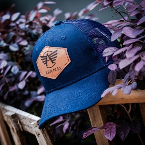 Personalized Photo Leather Patch Hat