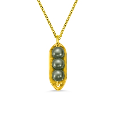 Peas in A Pod Necklace Gift for Her