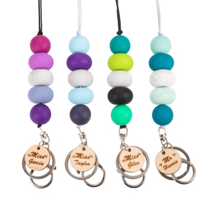 Personalized Name Tags Lanyards Gift for Teachers