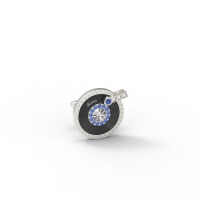 Personalized Pop Art Vinyl Record Cufflinks