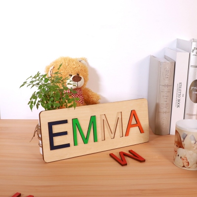 Personalized Wooden Name Puzzle