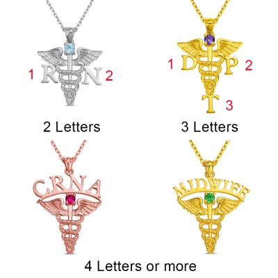 Medizinisches Thema Halskette Schmuck Geschenk für Krankenschwestern & Ärzte