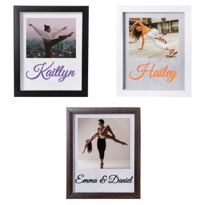 Personalized Dancing Poses Or Photo Pin Shadow Box