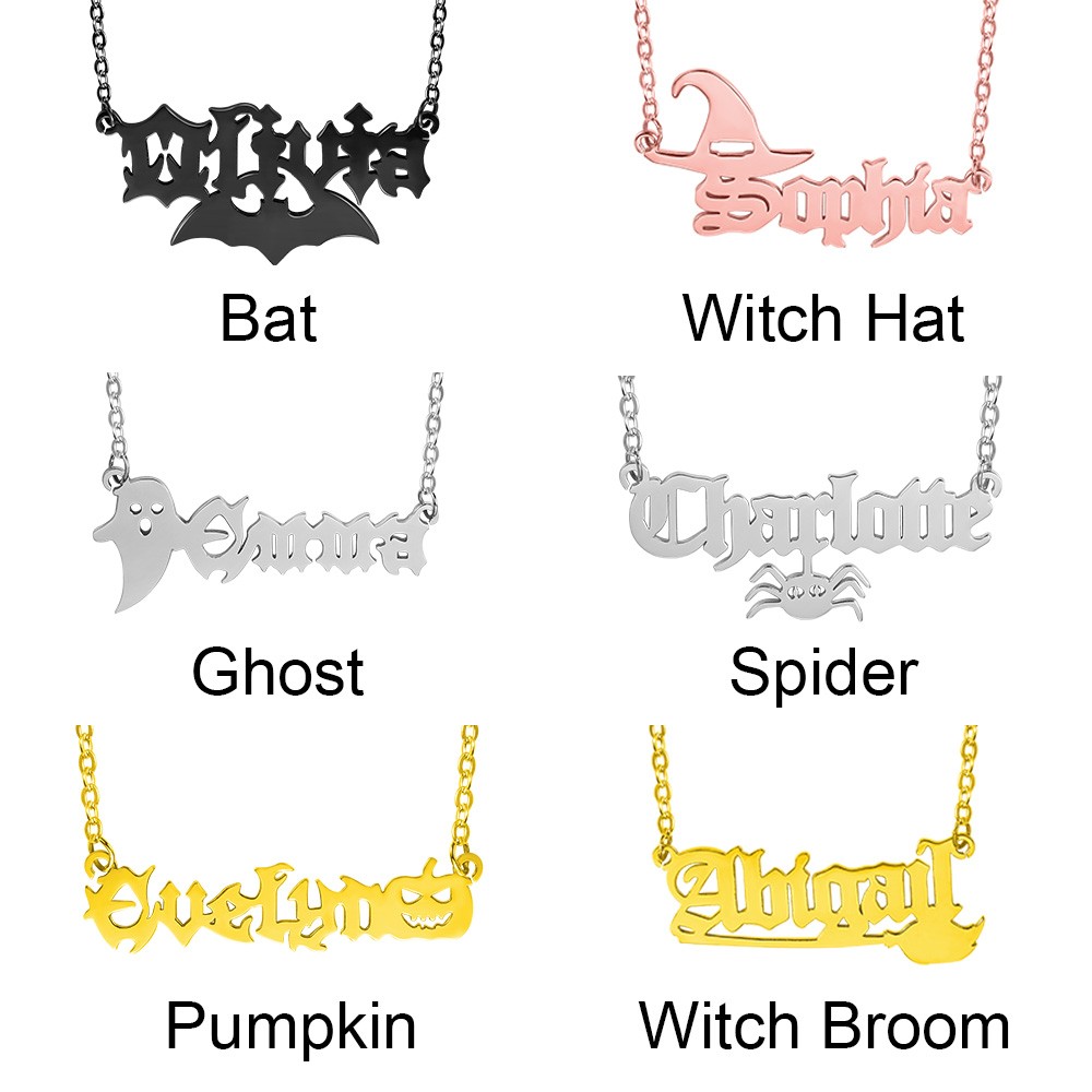 Halloween necklace