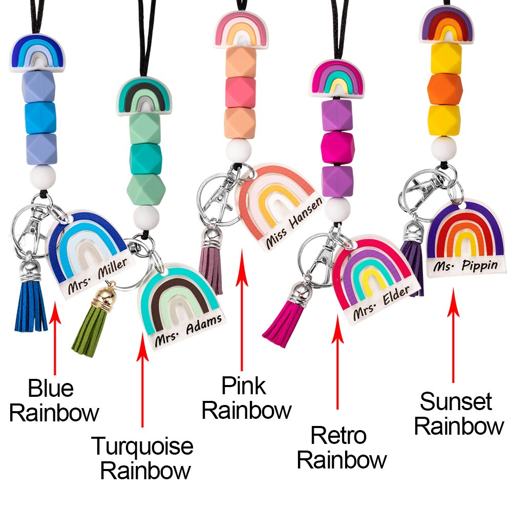 colorful lanyard