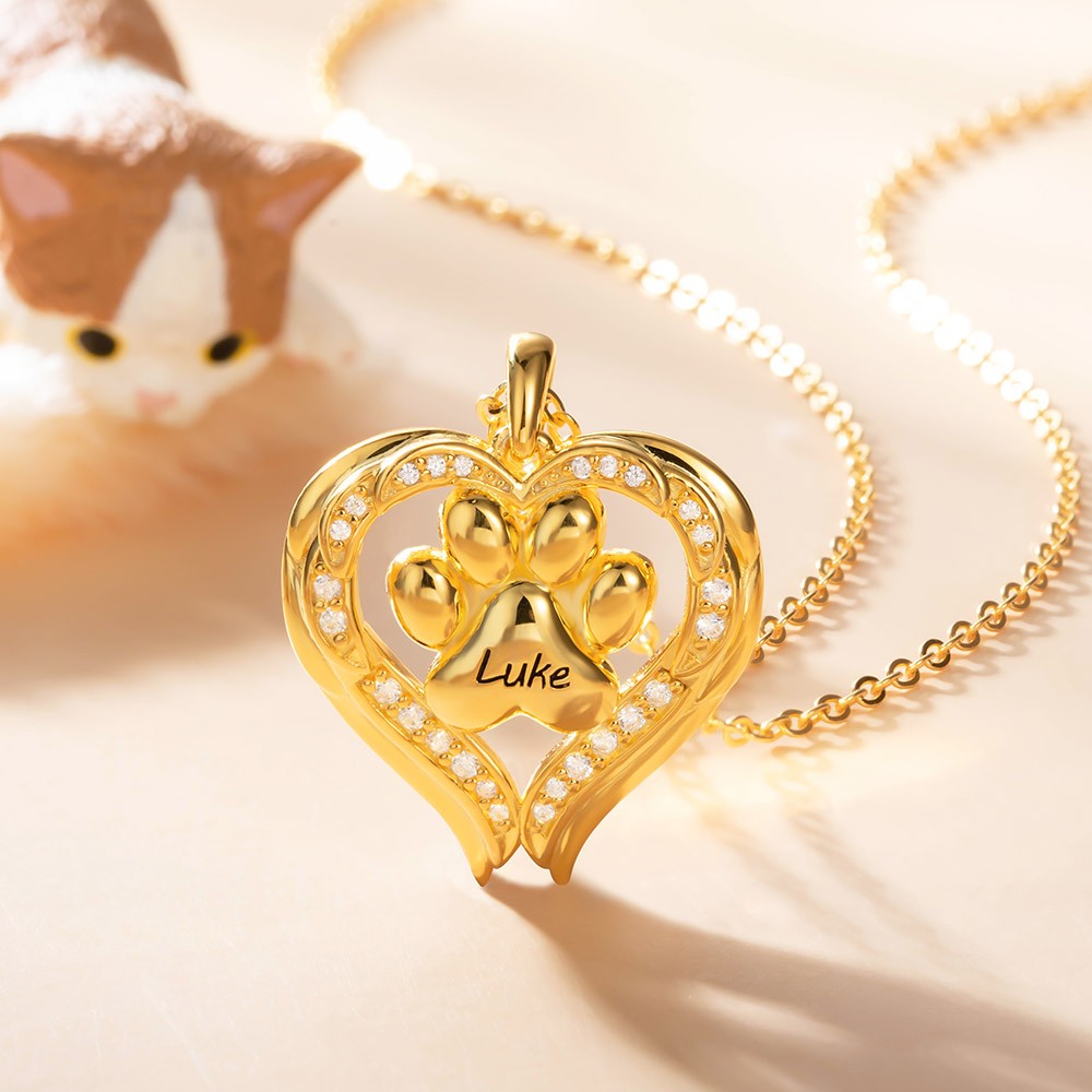  Paw necklace