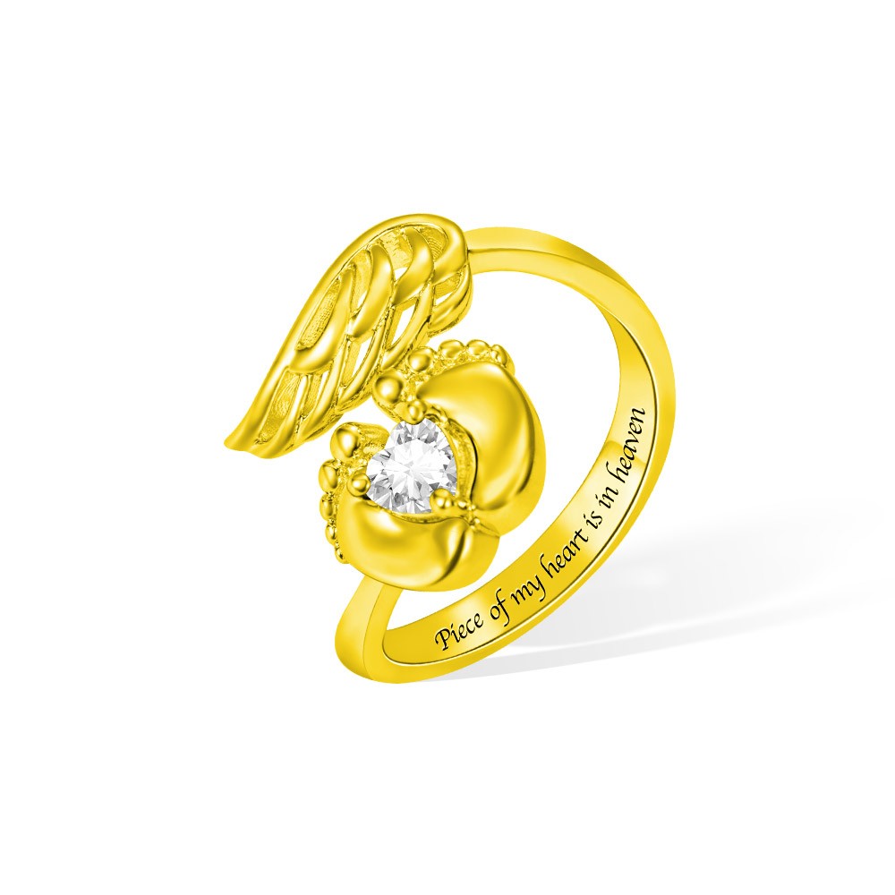18k gold ring