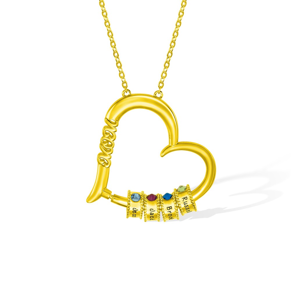 Birthstone Necklace for Mom