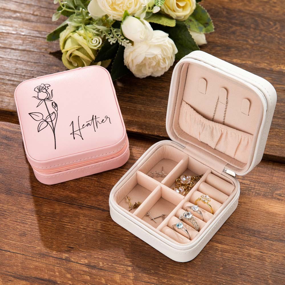 Geburtstag Blume Ring Box