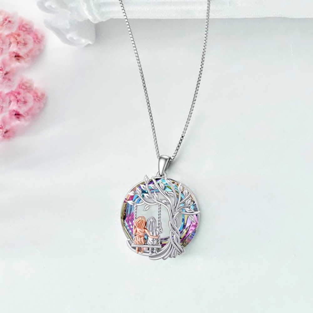 Collier Arbre de Vie en Cristal