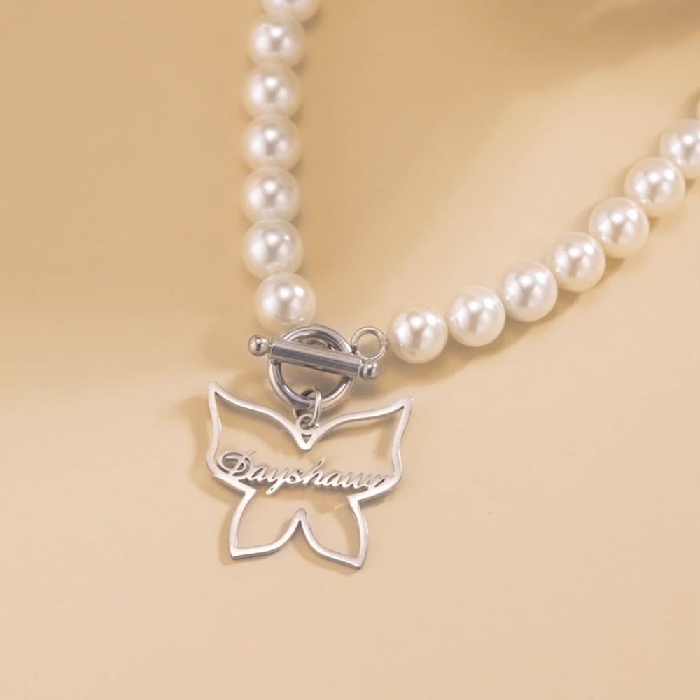 dainty pearl jewelry