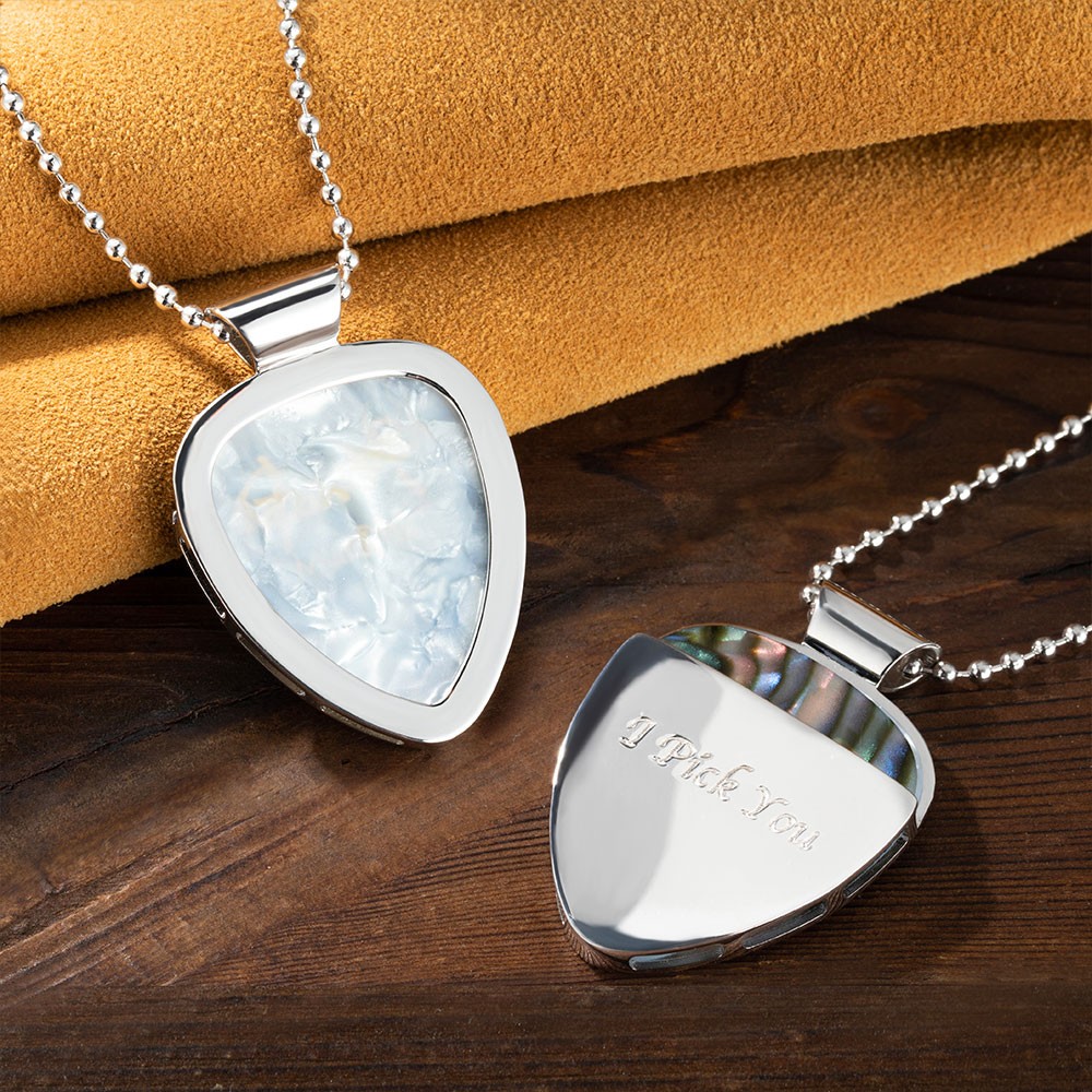 guitar pick necklace