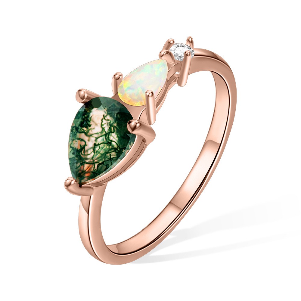 bague opale