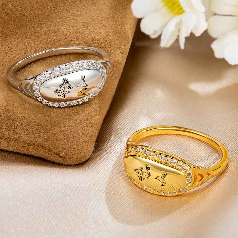 hummingbird ring