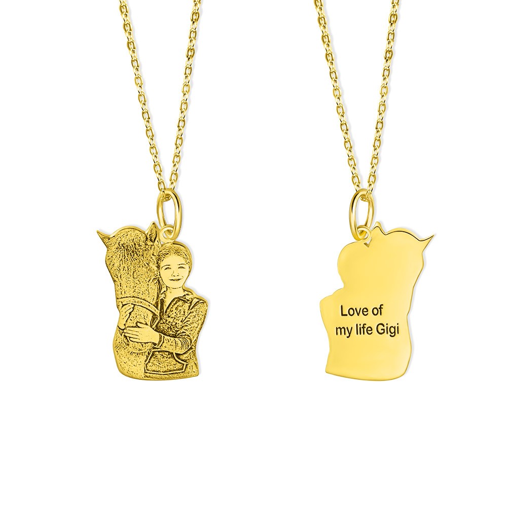 Horse Portrait Necklace