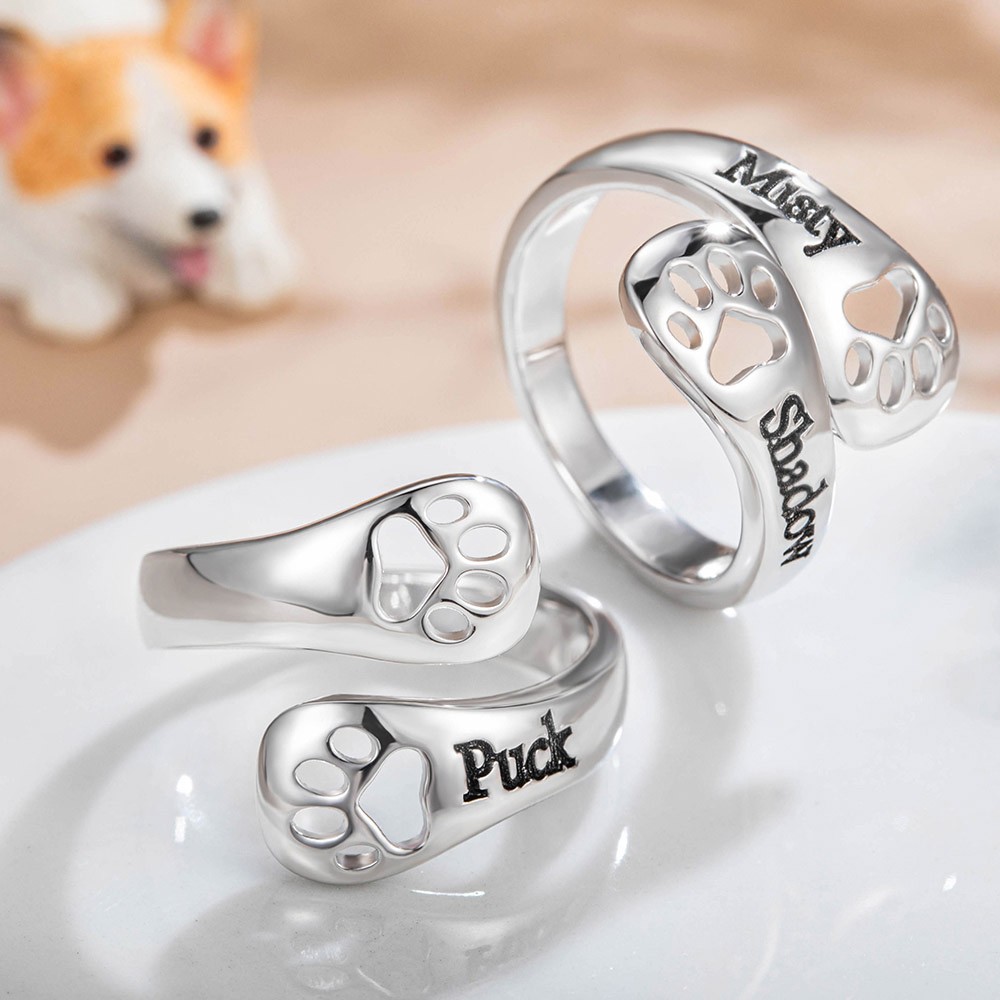 dog paw ring