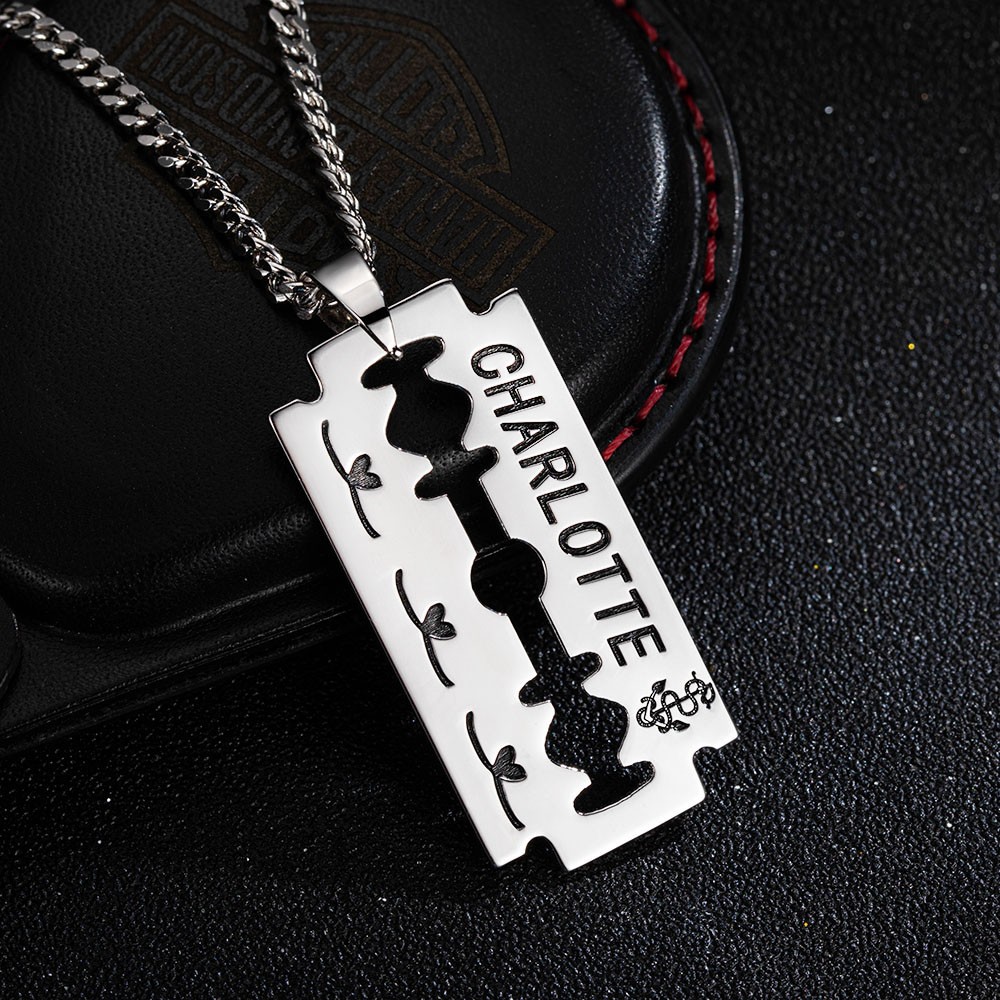 Gegraveerde naam ketting