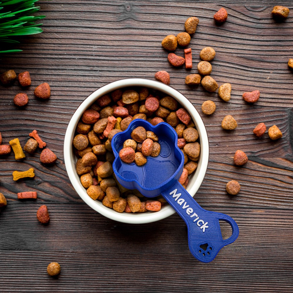 Personalized Dog Food Scoop