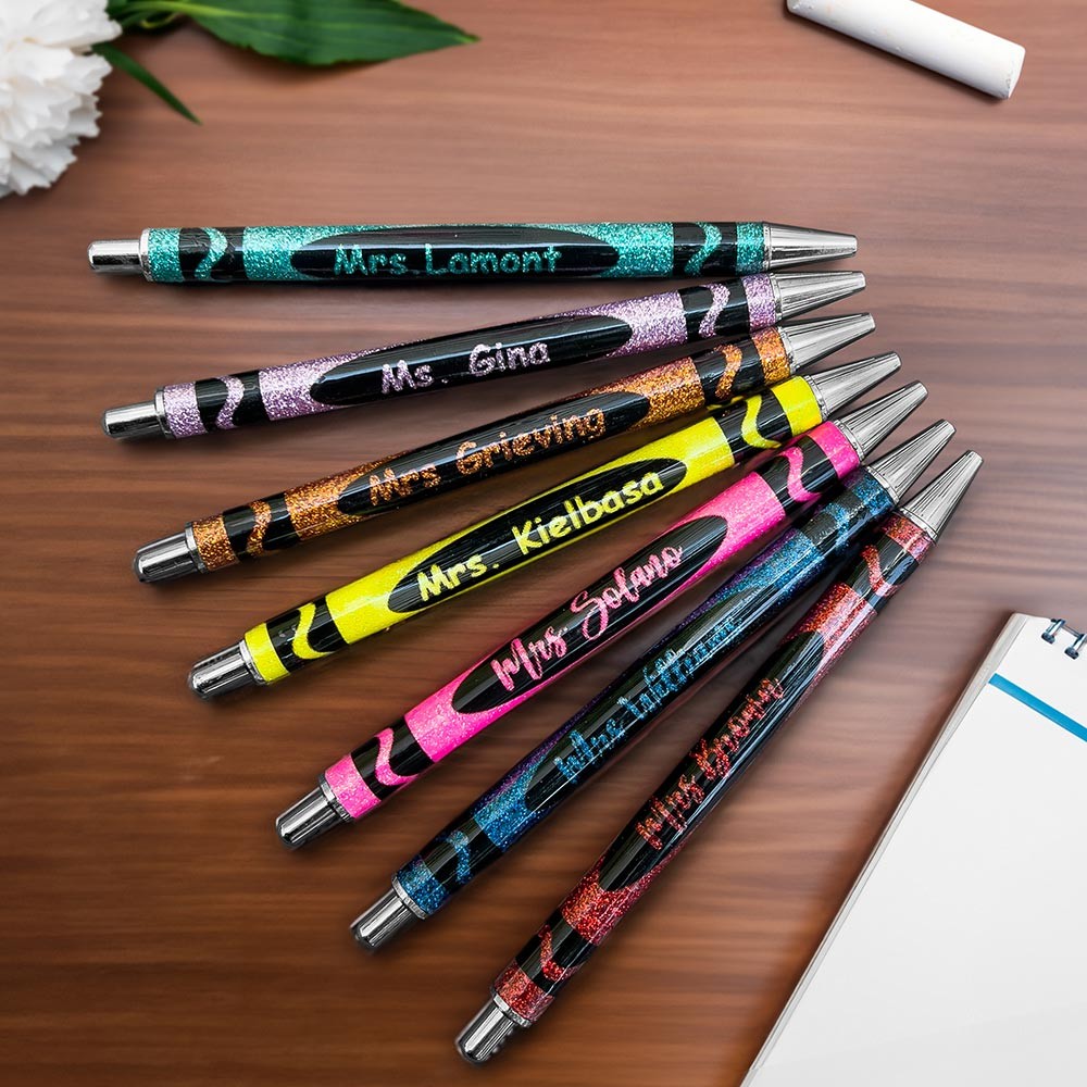 Custom Glitter Pens