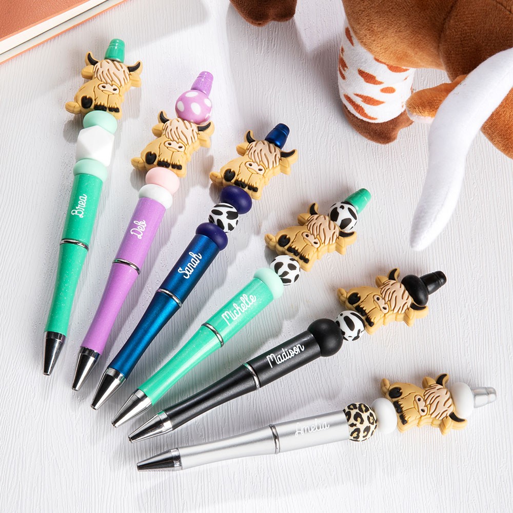 beaded pens