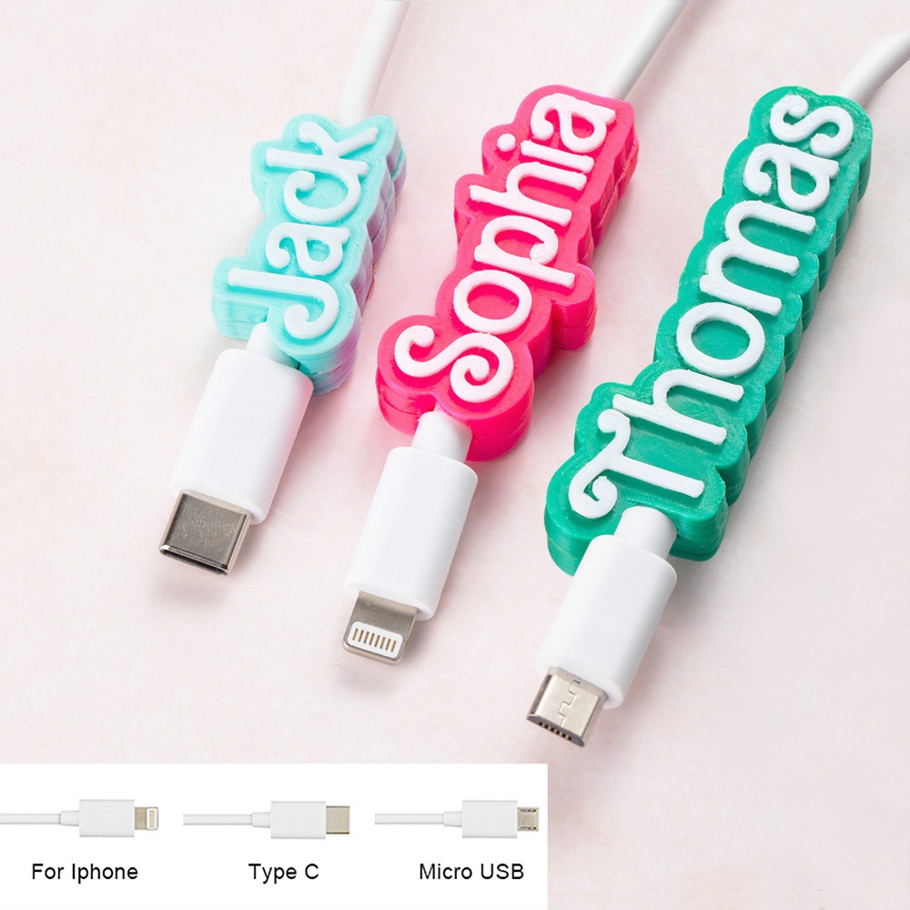 Personalized Name USB Cable