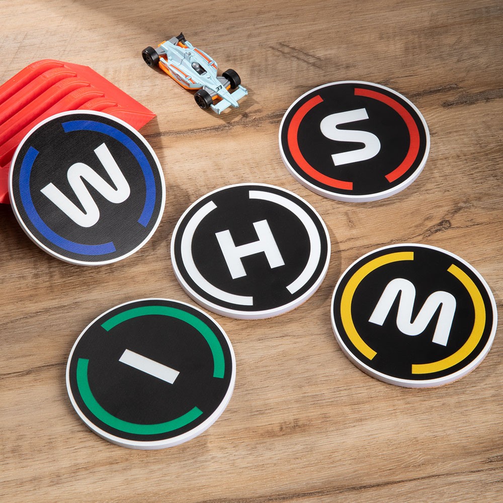Letter Tire Coaster