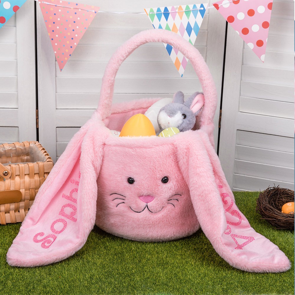 Personalized Bunny Easter Basket