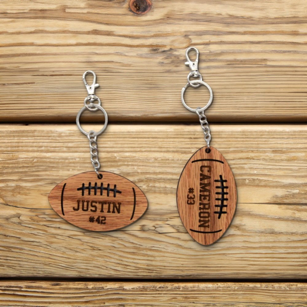 Porte-clés sac de football