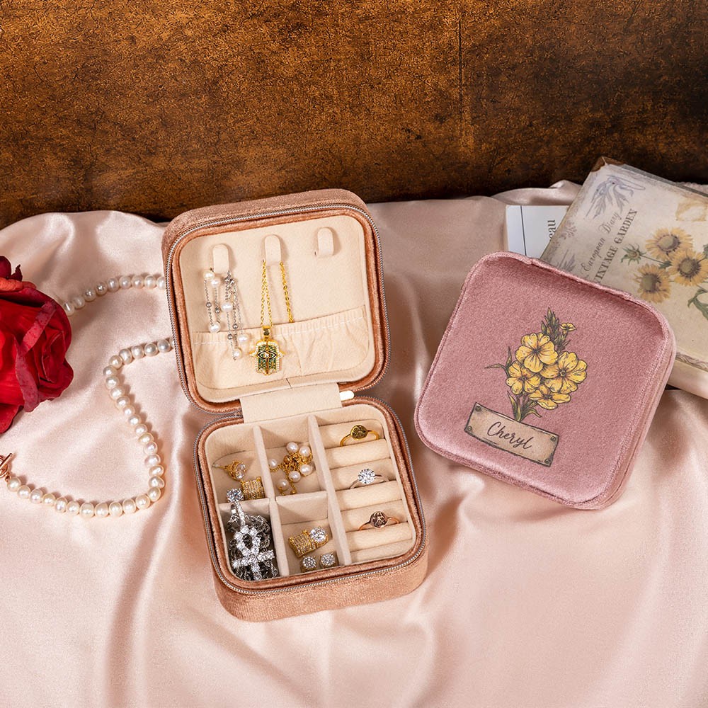 Travel Jewelry Case