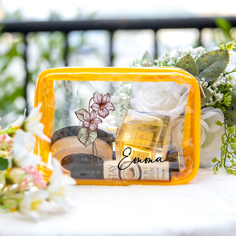 Trousse de maquillage personnalisée