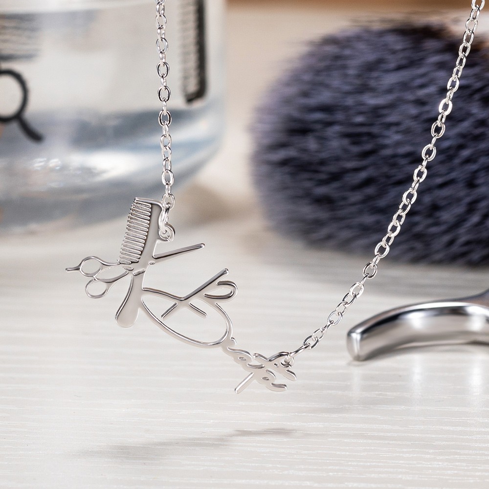 Necklace Gift for Hairdresser