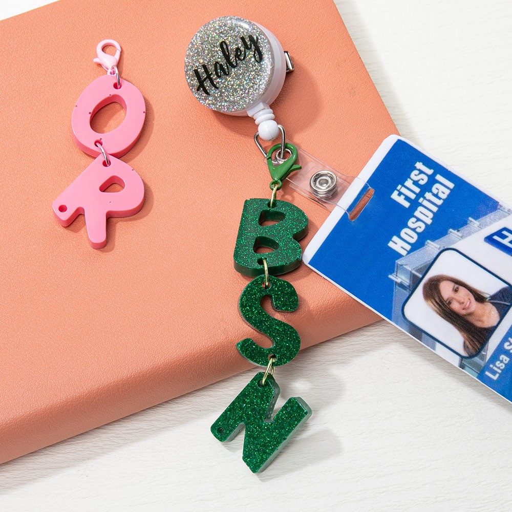 Customized badge charms