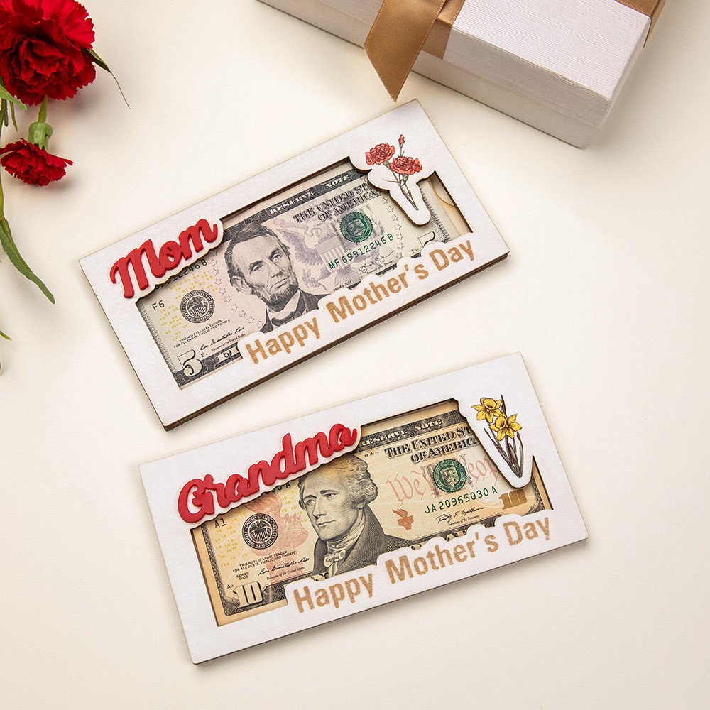Personalized Birthday Money Holder