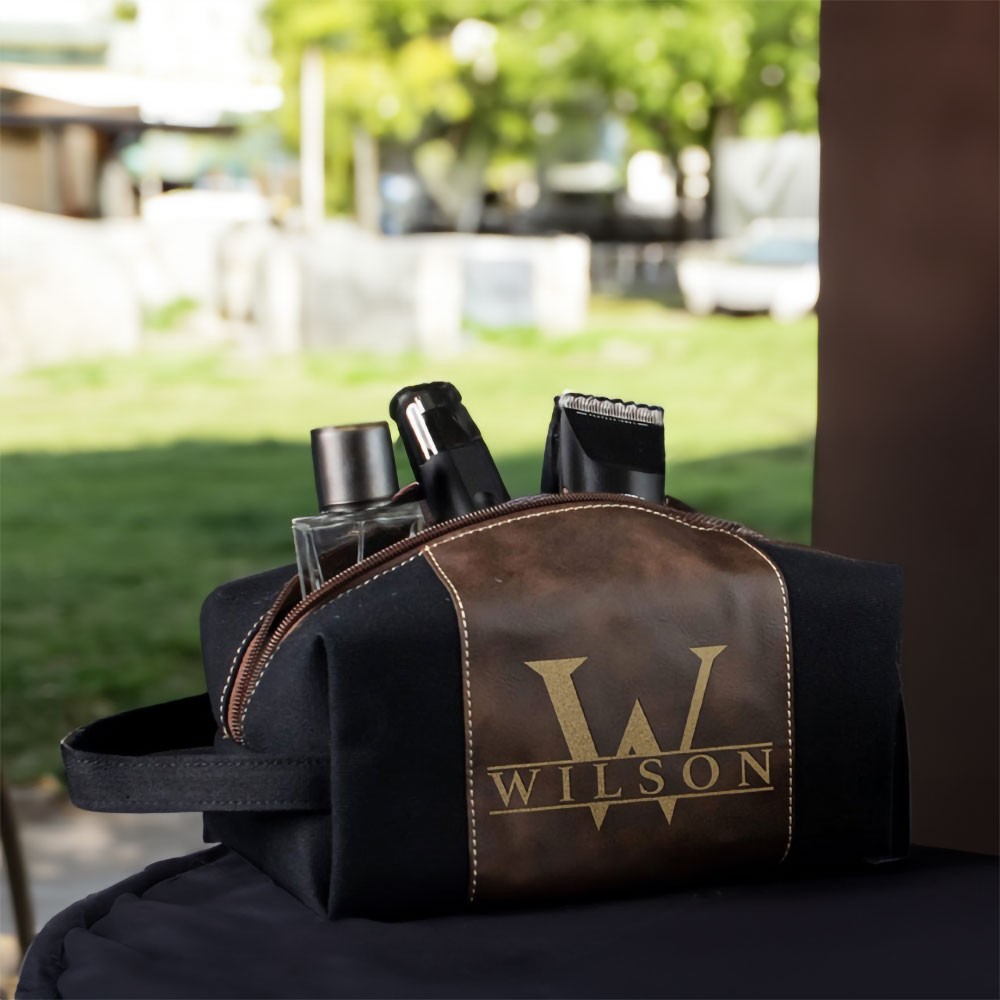 Personalized Toiletry Bag for Men