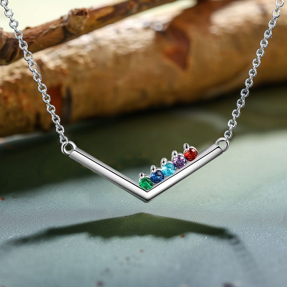 v shaped necklace